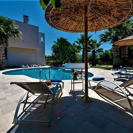 Xenos Villa 2 With A Private Pool,Near The Sea Тігакі Екстер'єр фото