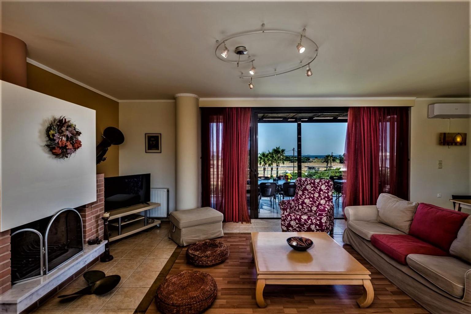 Xenos Villa 2 With A Private Pool,Near The Sea Тігакі Екстер'єр фото